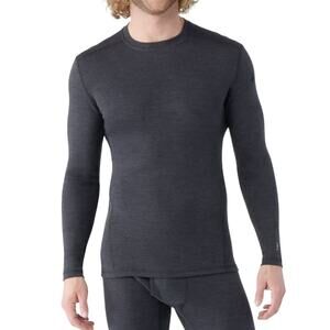 Smartwool Men’s Merino 250 Dark Grey Merino Wool Base Layer XL Long Sleeve